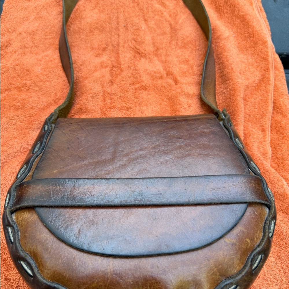 Vintage Women’s 1960’s Brown Leather Purse
